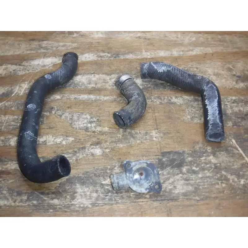 1990 KDX200 Kawasaki Rad Radiator Hoses Pipes Water Coolant Lines Elbow
