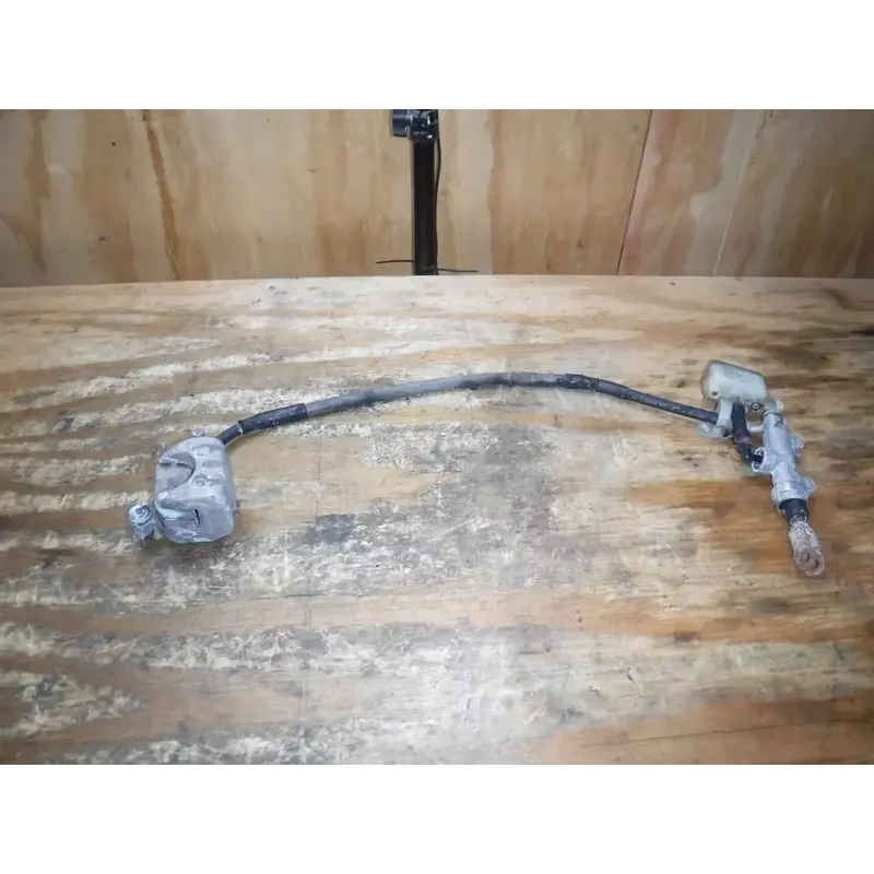 1991 Kx125 (B) Kawasaki Rear Brake Assembly Caliper Pads Mastercylinder Line
