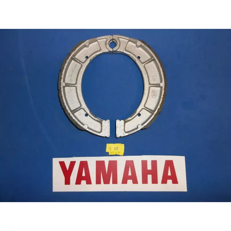 40-807 Emgo YAMAHA ATV REAR BRAKE SHOES 528 GROOVED