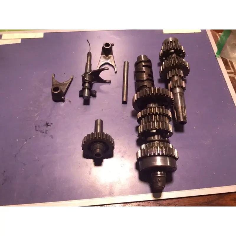 03-08 OEM SUZUKI LTZ400 KFX400 DVX400 Transmission Shaft Gears Shift Drum Forks