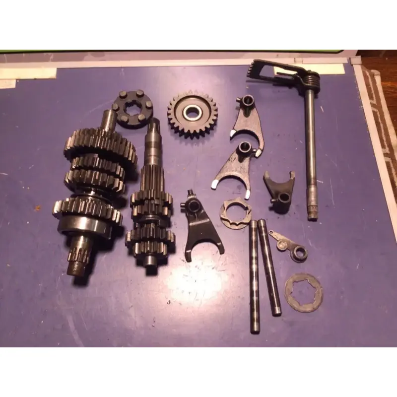 86 1986 LT230S QUADSPORT 230 LT S TRANSMISSION TRANS SHIFT DRUM FORKS FORK LT230