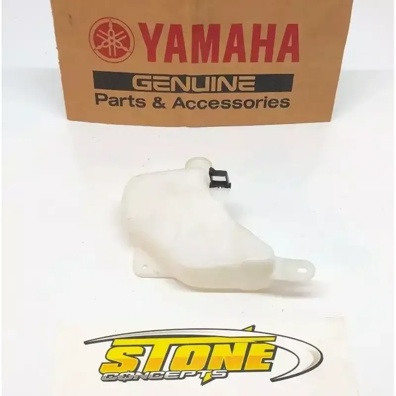 Genuine YAMAHA YFZ450R COOLANT JUG BOTTLE TANK RADIATOR OVERFLOW 2009-2025