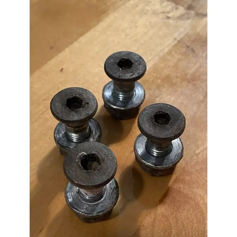 Honda TRX250R 250R 86 87 88 89 REAR SPROCKET BOLTS NUTS OEM STOCK