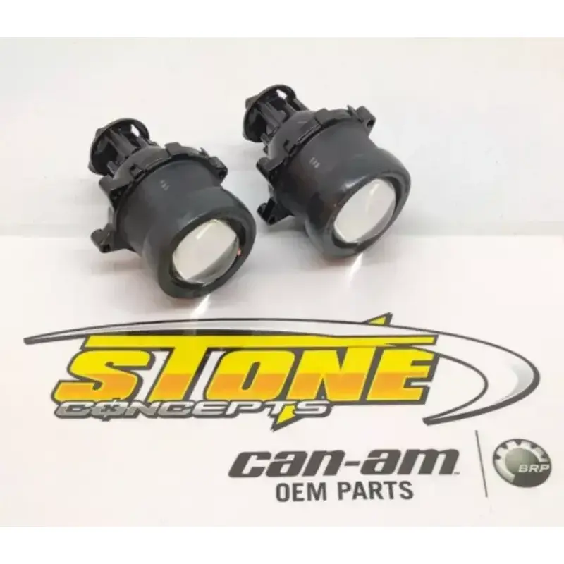 OEM Can-Am Renegade Commander Maverick Low Beam Headlight Head Light Lamp Set 2