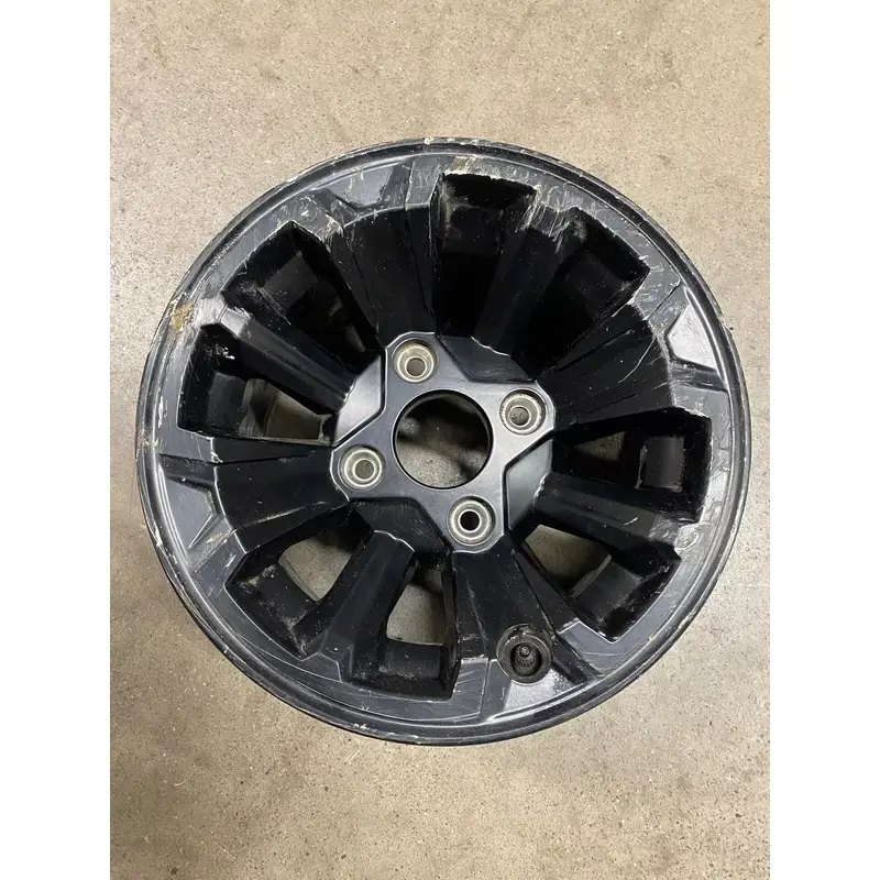 YAMAHA REAR WHEEL 12X7.5 RHINO 660 VIKING 700 WOLVERINE BLACK STOCK OEM 12" CAST
