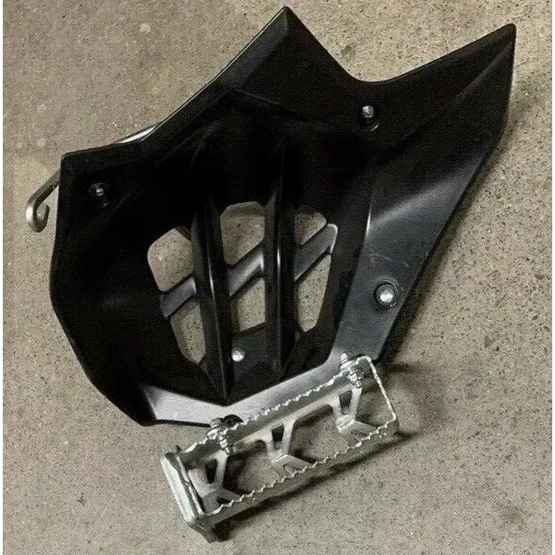 YAMAHA YFZ450R NEW NTO LEFT LH FOOT PEG HEEL GUARD 2014-2015-2016 14-15-16 20 22