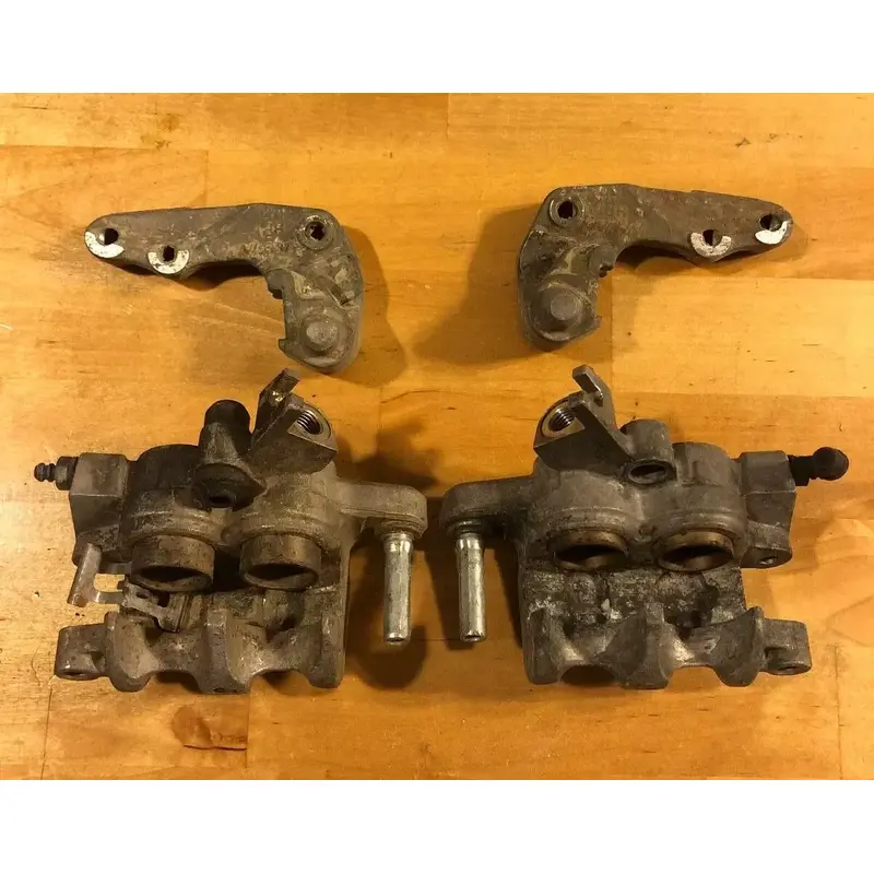 04-14 HONDA TRX450R TRX450ER FRONT BRAKE CALIPERS RIGHT LEFT OEM TRX 450R 450ER