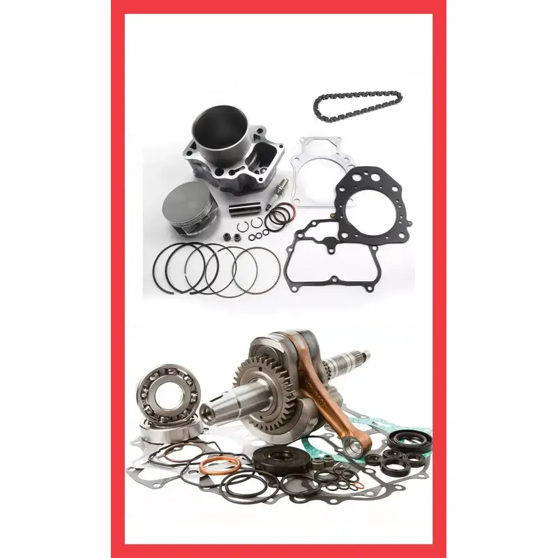 15-24 Honda Rincon 680 Rebuild Kit Crankshaft Piston Cylinder Bearings Gaskets