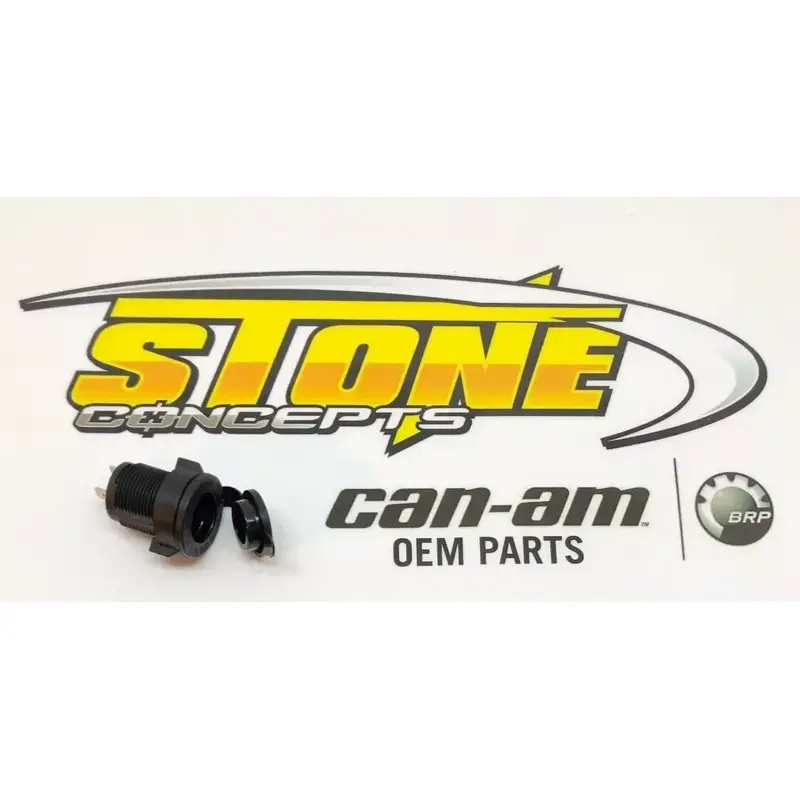 CAN-AM OUTLANDER 650 1000 12 VOLT OUTLET 12V SOCKET PLUG RENEGADE X3