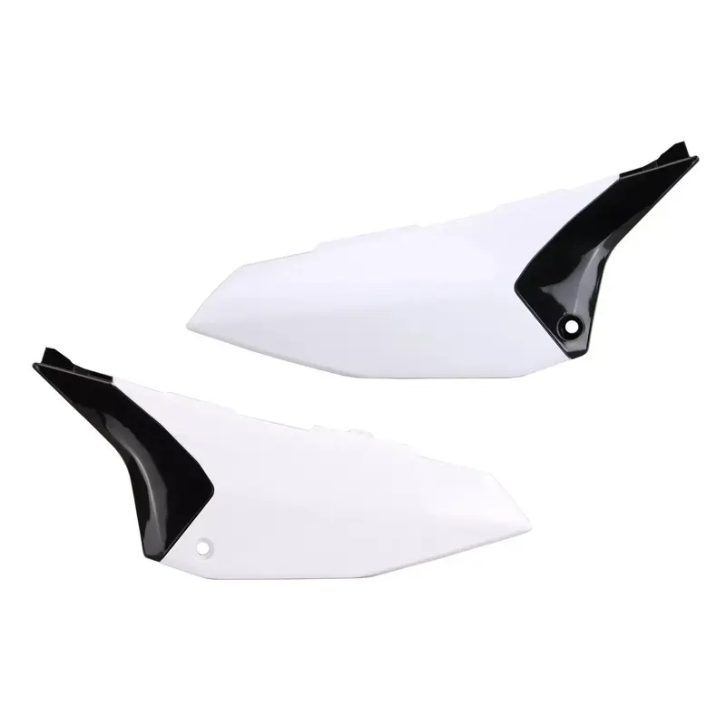 UFO White Side Number Plates for YZ65