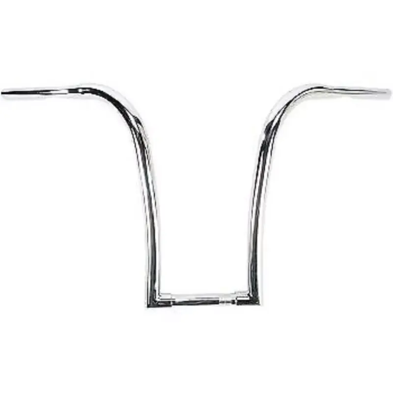 LA CHOPPERS LA-7341-16 Chrome 16" Nice Curves Ape Hanger Handlebar