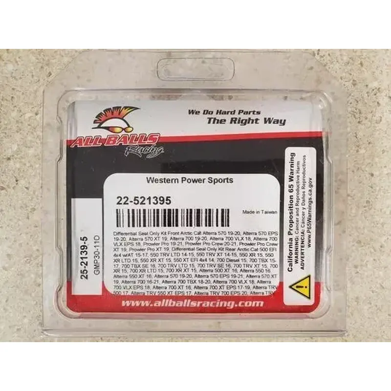 ALL BALLS BRAND NEW DIFFERENTIAL SEAL ONLY KIT FRONT 25-2139-5