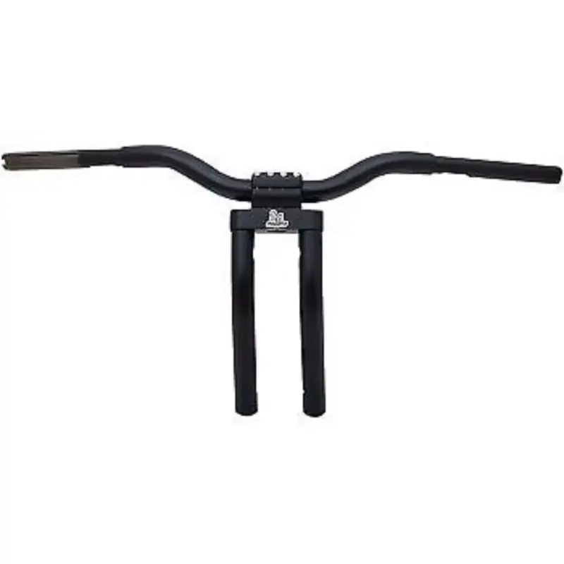 LA CHOPPERS LA-7336-10M Matte Black 13" Kage Fighter-T Pullback Handlebar