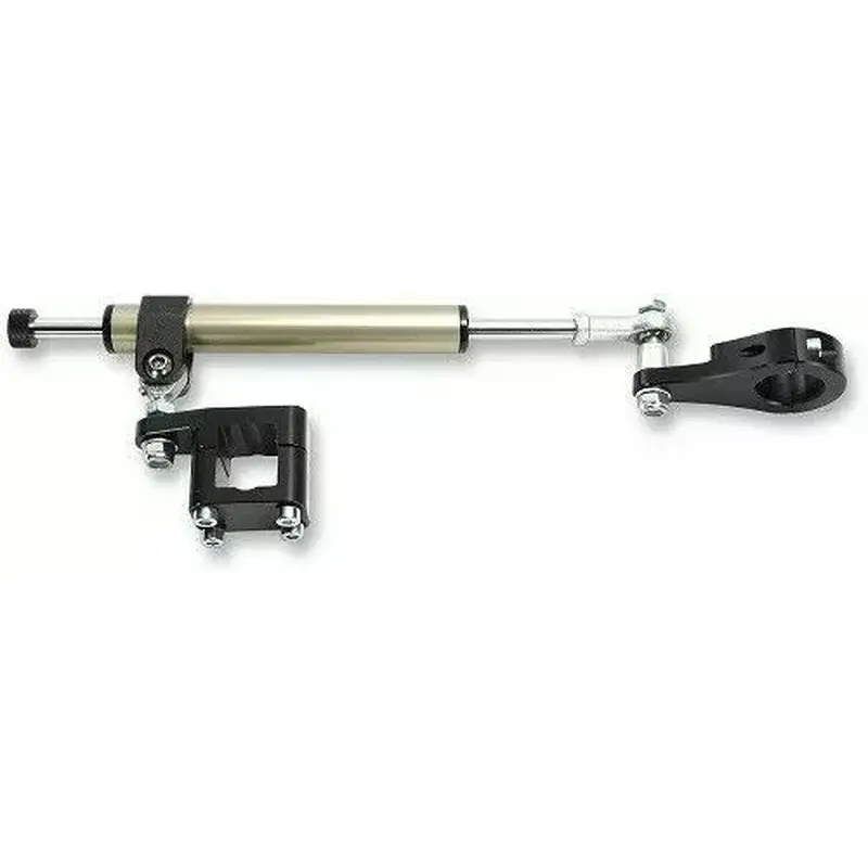 Moose Racing Motorcycle 7-Way Steering Stabilizer For Yamaha YFZ450R 4-15 Black