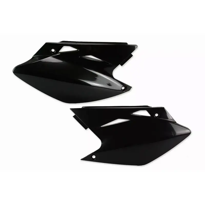 UFO Black Side Number Plates for KX450F