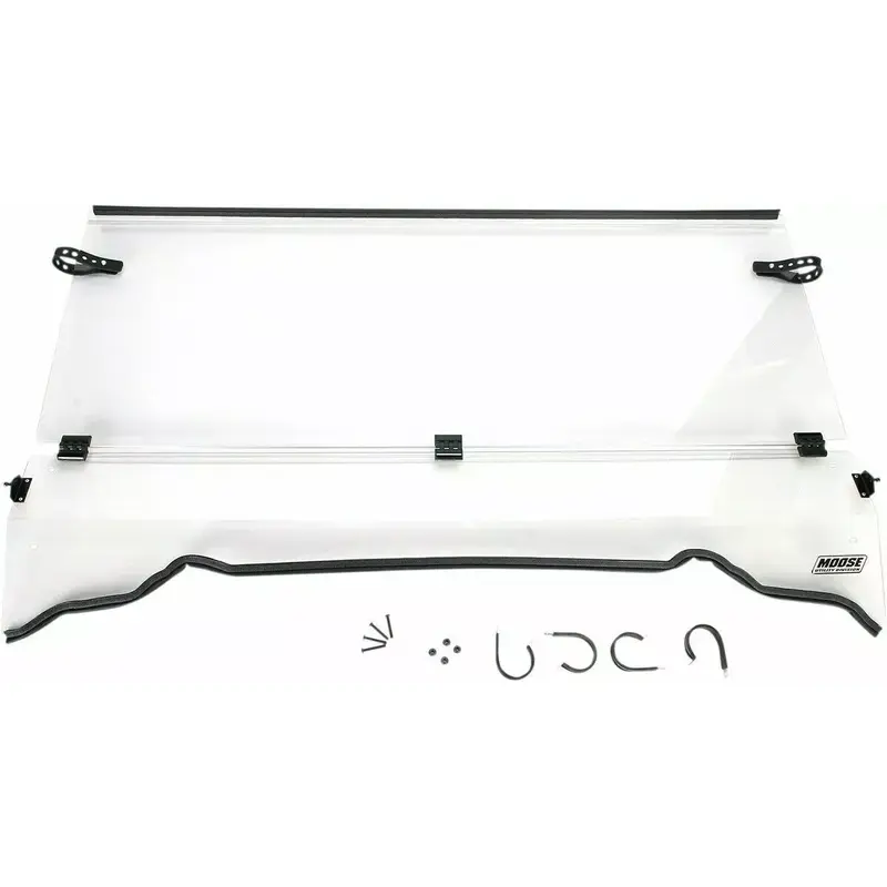 NEW MOOSE RACING 2317-0187 Full Folding Windshield fits Polaris	Ranger