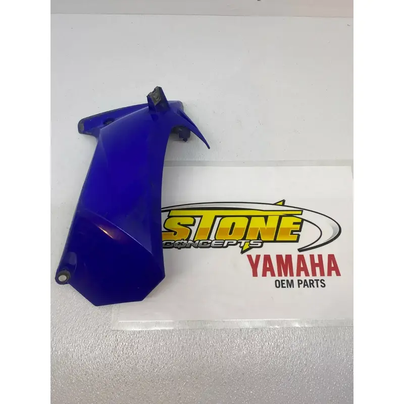 OEM YAMAHA 14-24 YFZ450R YFZ 450R RIGHT SIDE RADIATOR AIR SCOOP SHROUD BLUE
