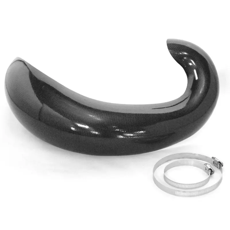 E-Line - FMF Factory Fatty Carbon Fiber Pipe Guard Honda CR250 ('97-'04) | HPGH62 [RETURNED]