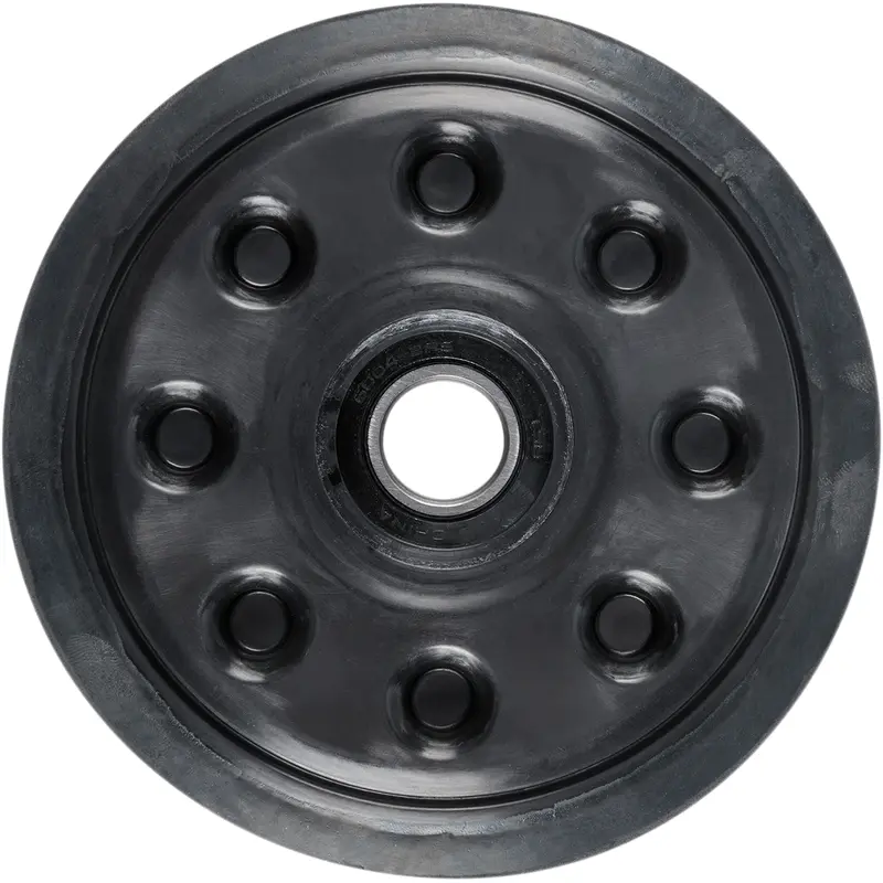 KIMPEX Idler Wheel with Snap Ring/Bearing 6004 - Black - 147 mm OD x 20 mm ID 298994
