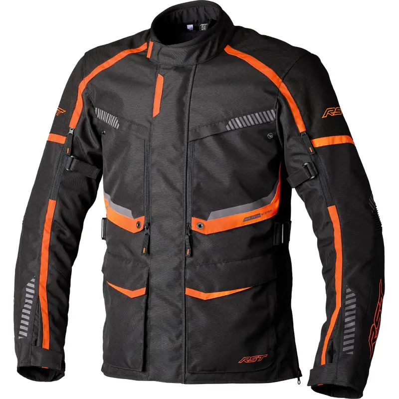 Maverick Evo Ce Jacket Black/Orange Textile 2xl