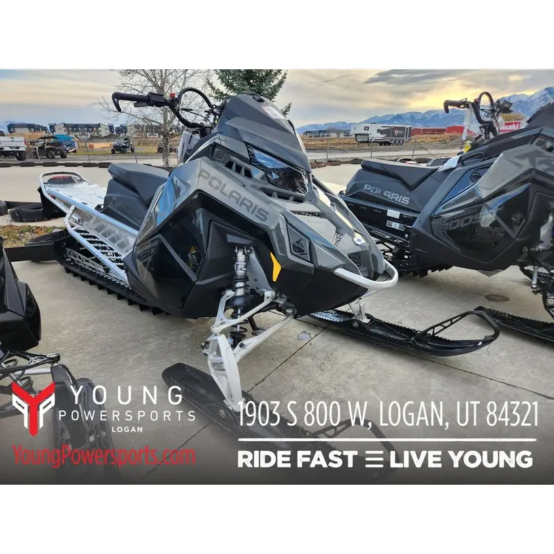 New 2024 Polaris 650 Pro RMK 155 Gloss Black