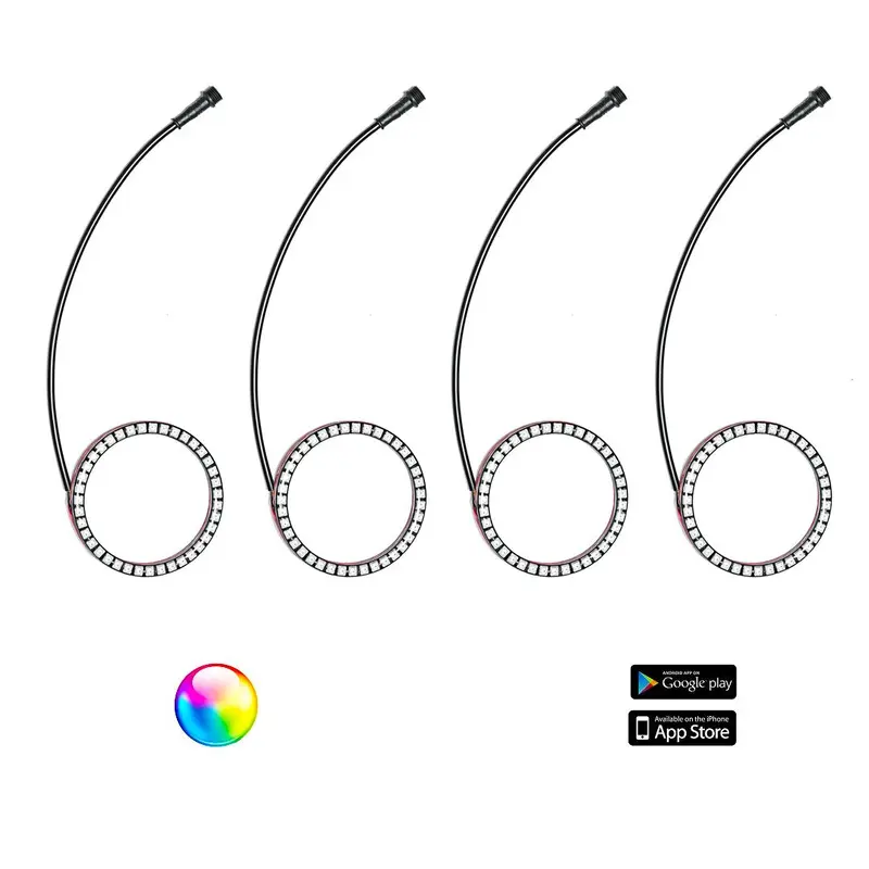 WHIPS 187 STYLE YXZ HALOS WITH CONTROL HARNESS by 5150 Whips
