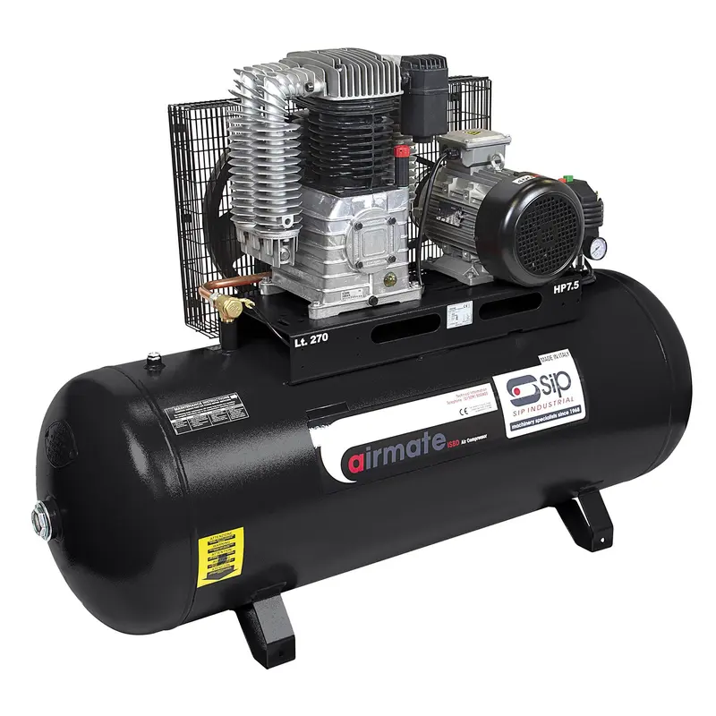 SIP ISBD75/270 Industrial Electric Compressor 270L 3PH | SIP-06291