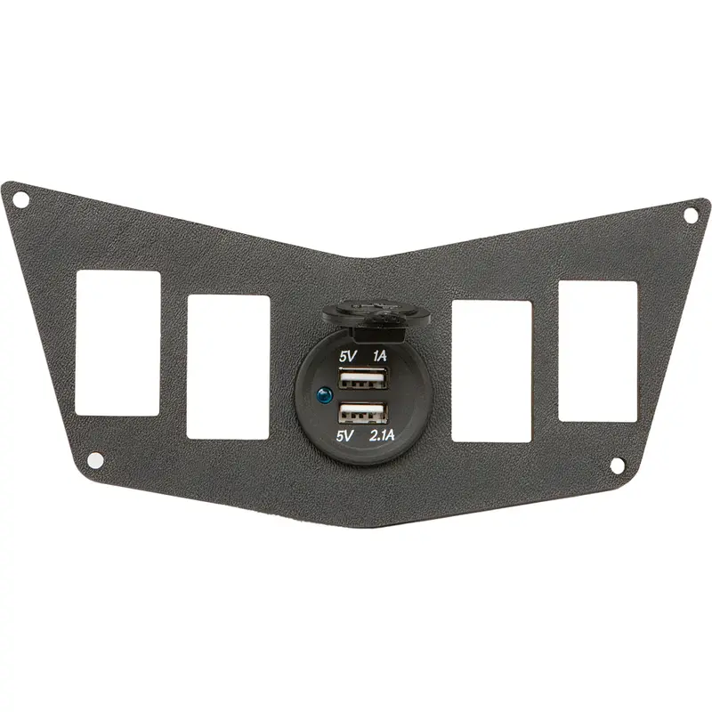 Dash 4 Switch Plate W/Usb