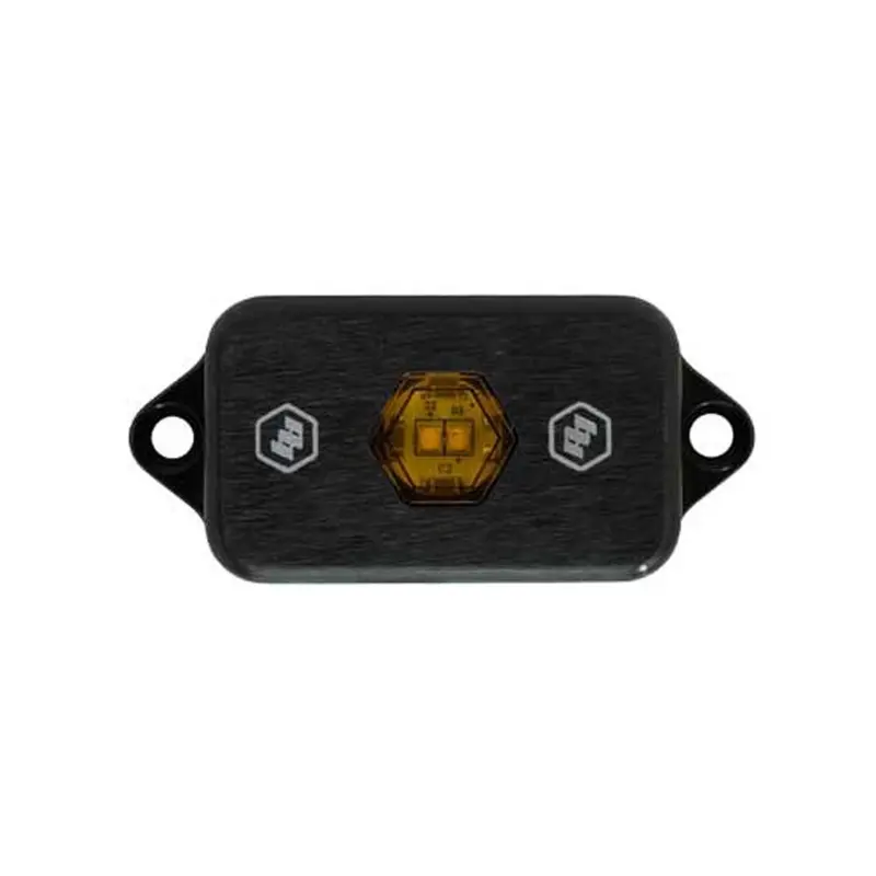 Baja Designs LED Rock Light Each Baja Amber Lens Universal 398046