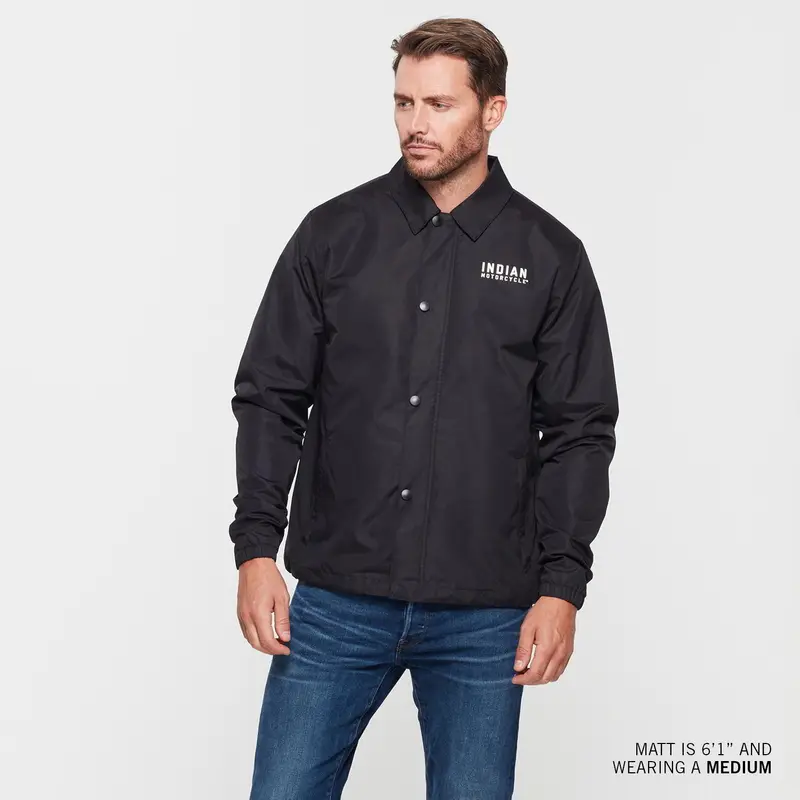 Indian Motorcycle Men's Burlington Jacket, Black