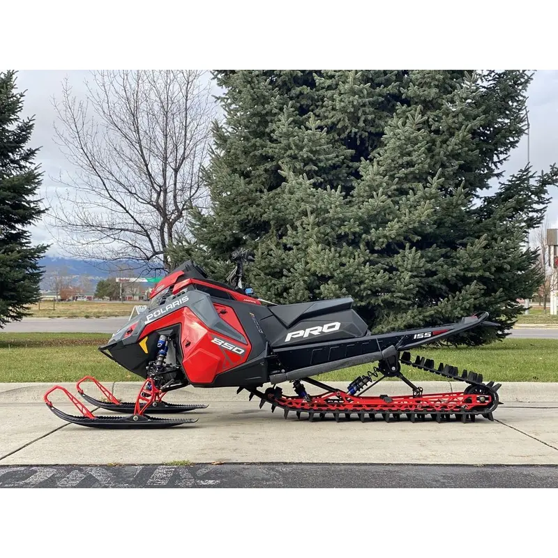 New 2024 Polaris 850 PRO RMK Slash 155 Indy Red