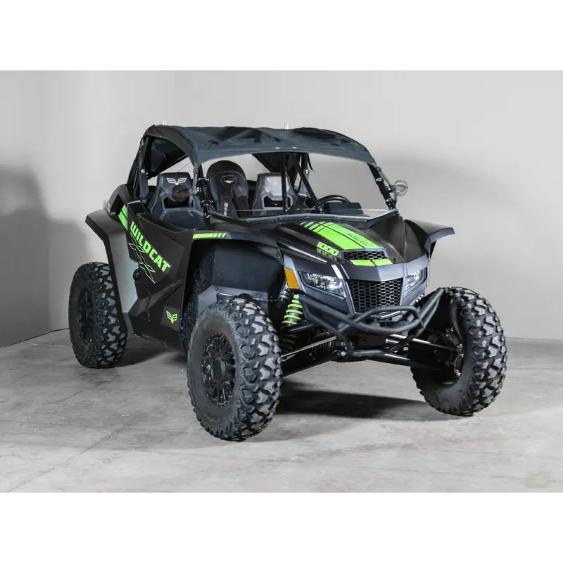 Terrarider Arctic Cat Wildcat XX Full Utv Windshield - Standard 3/16