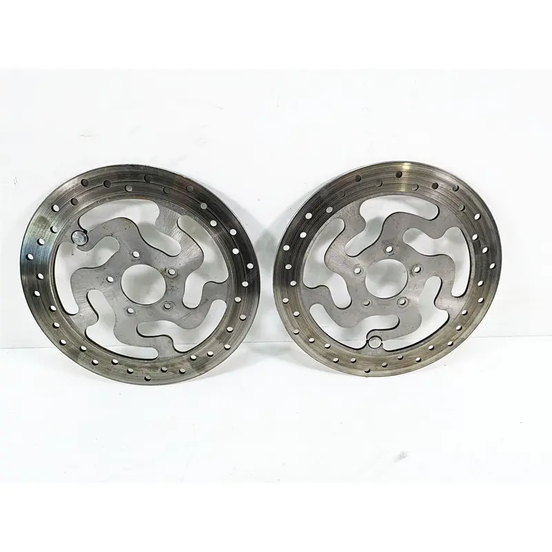 2010 Harley Touring FLHTCU Electra Glide Brembo Front Brake Rotor Set 41808-08A
