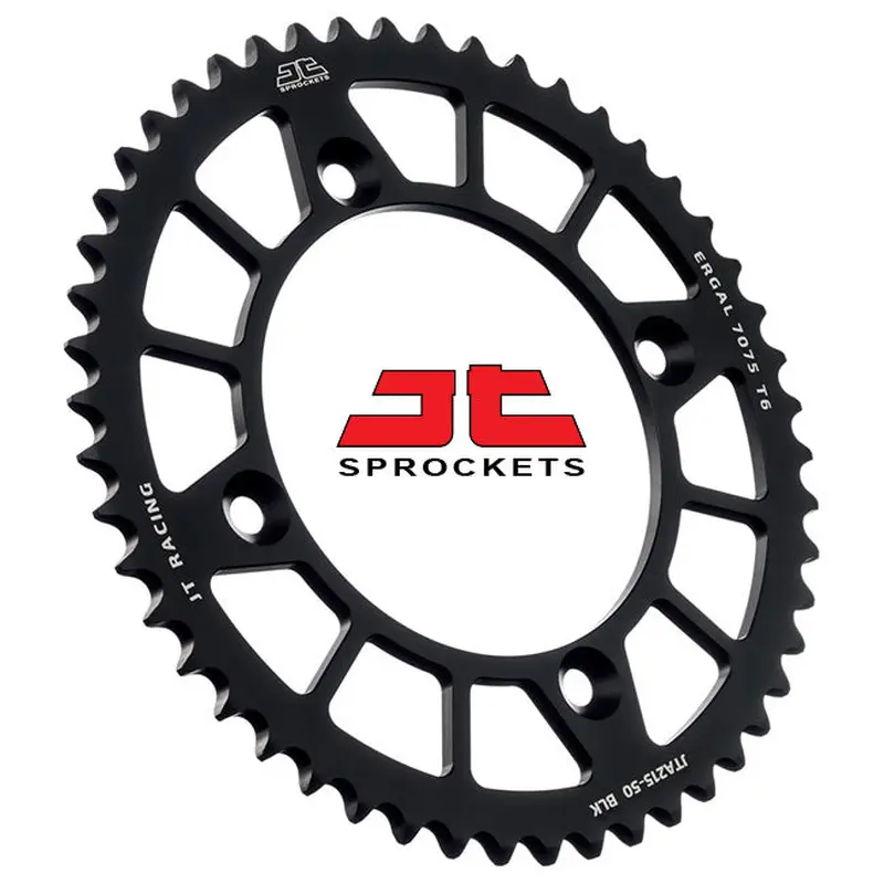 JT Sprockets RaceLite Rear Alloy T46 #520 Black JTA808.46BLK
