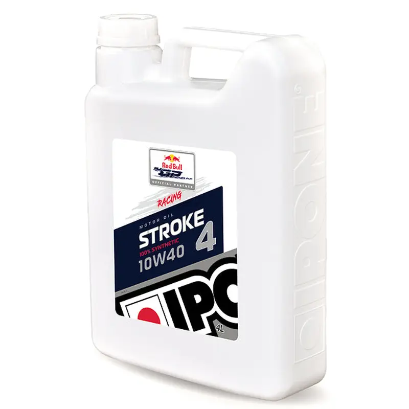 10W40 4L Stroke 4 Racing 100% Syn Ester Oil IPONE. Supersede 801004 (800847)