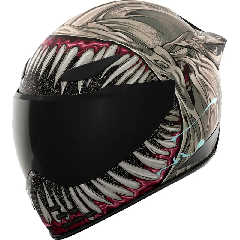 Icon Domain Helmet - Grand Maw - Gray