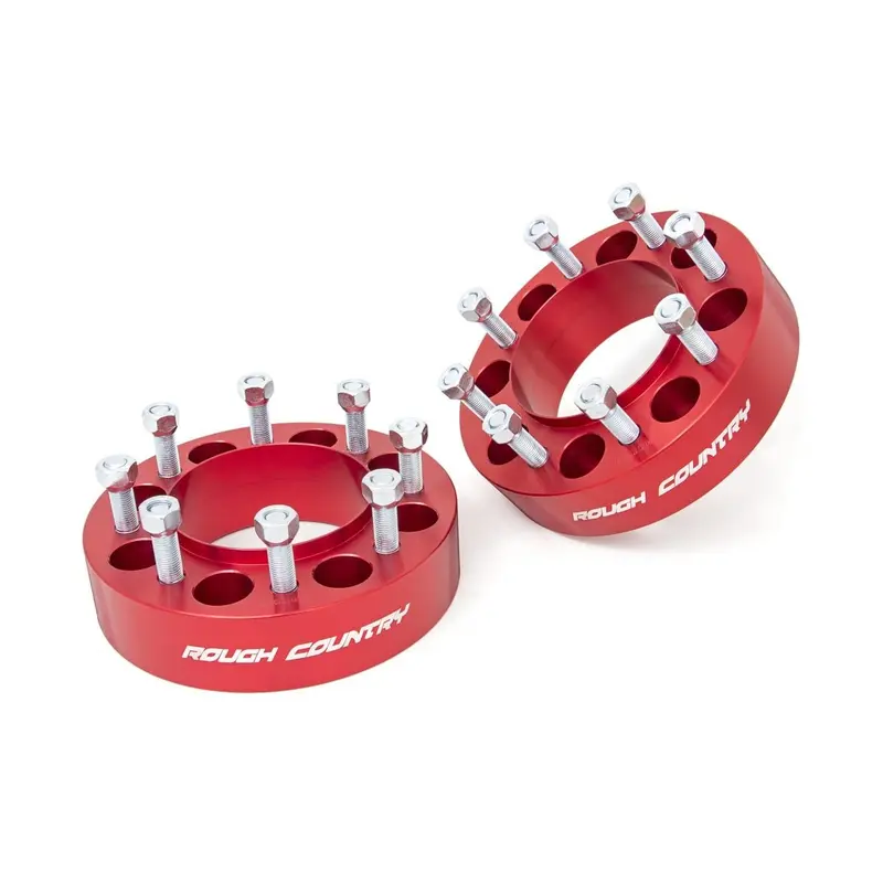 2 Inch Wheel Spacers | 8x170 | Red | Ford F-250/F-350 Super Duty 4WD (03-25) | 1094ARED