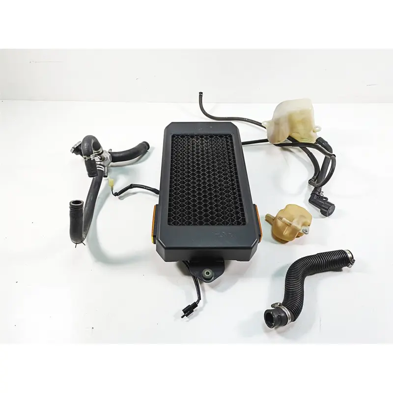 2006 Honda VT1100 C2 Shadow Radiator Fan Hoses Cover Reservoir Set 19010-MCK-A02