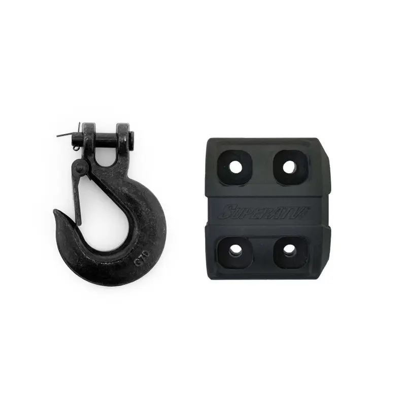 SuperATV Winch Hook and Rubber Stopper