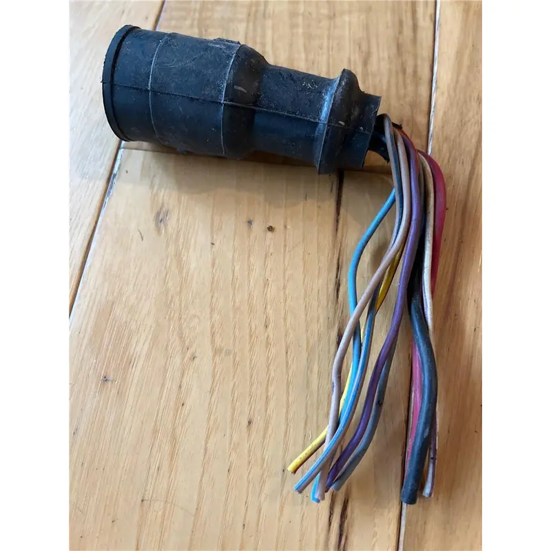 Mercruiser Alpha 9 Wire pin Black Plug Main Wire Harness Connector Male