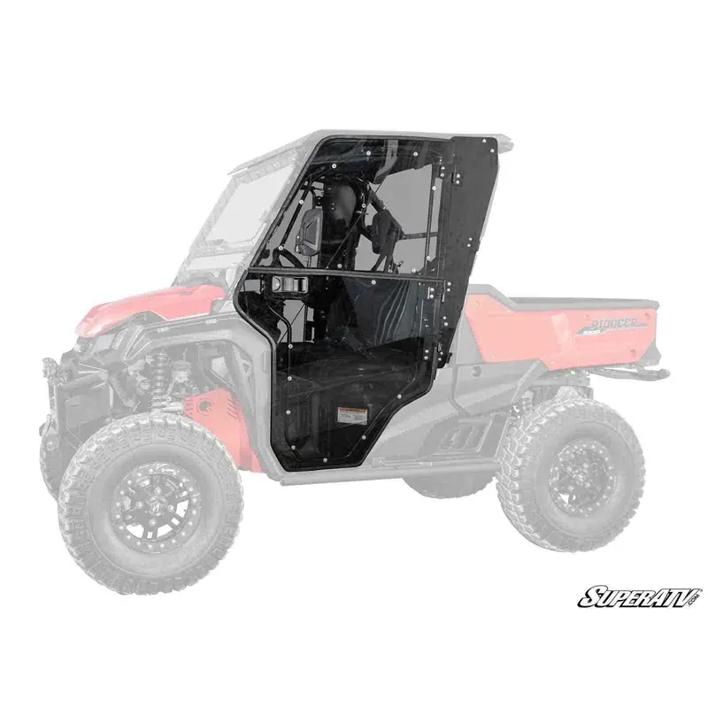 SuperATV Honda Pioneer 1000 Convertible Cab Enclosure Doors DOOR-H-PIO1K-72