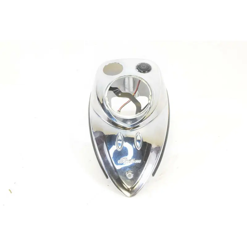 2014 Indian Chief Vintage Chrome Tank Cover Panel Dash Start Button 5633355