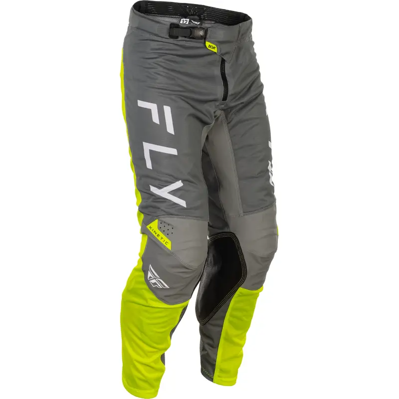 Kinetic Mesh Center Pants Grey/White/Hi Vis Sz 34