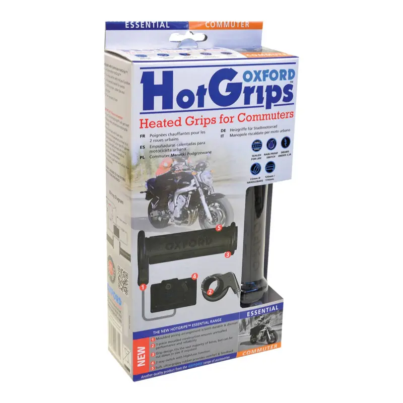 Oxford HotGrips  Essential Commuter & Handlebar Switch