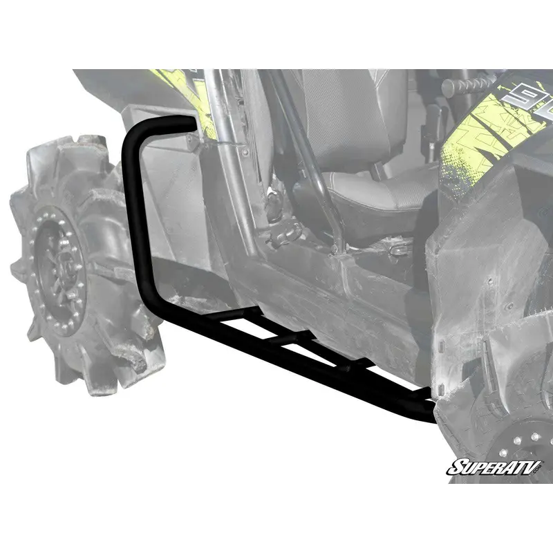 SuperATV Polaris RZR XP 900 Heavy Duty Rock Sliding Nerf Bars