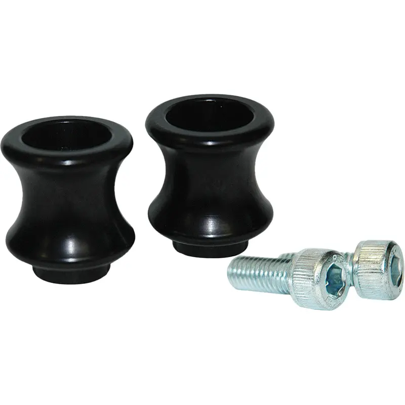VORTEX SWINGARM SPOOLS BLACK 8MM SP526K