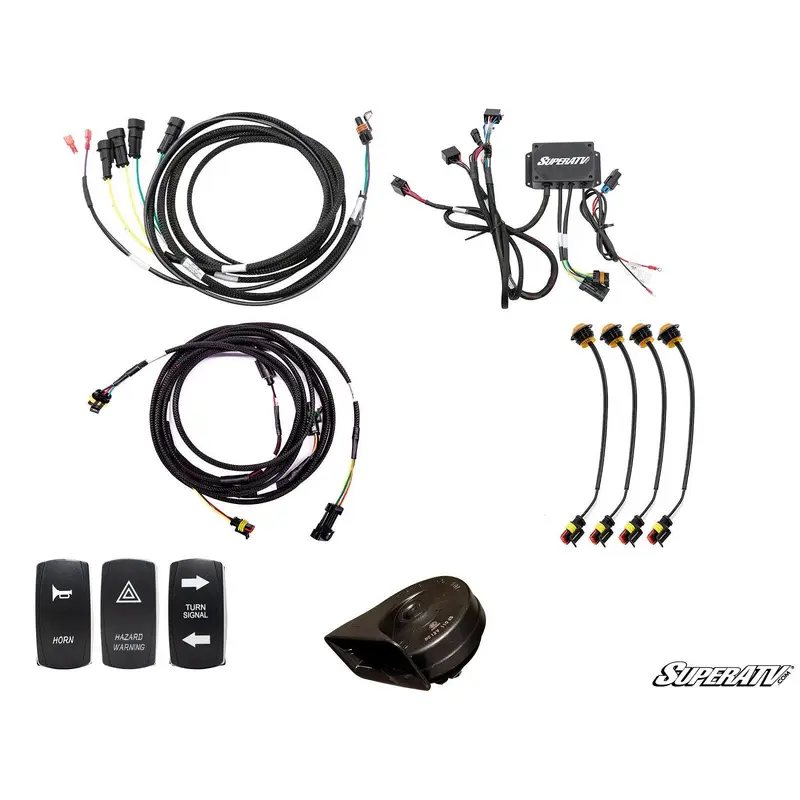 SuperATV Polaris RZR PRO XP Plug & Play Turn Signal Kit