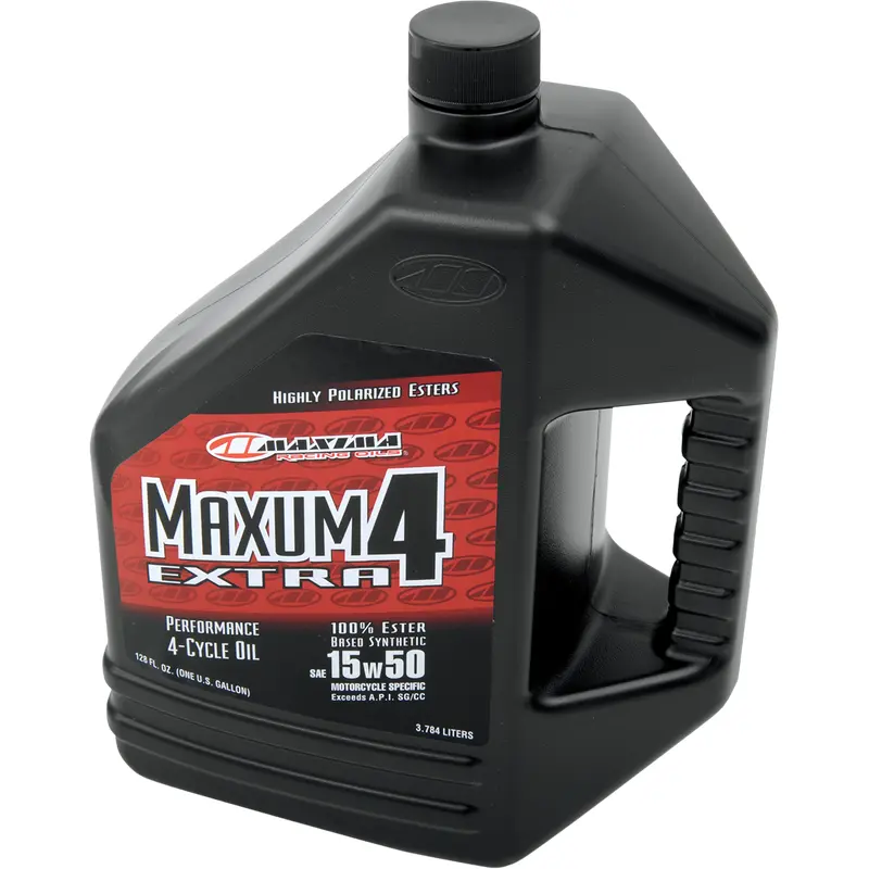 MAXIMA RACING OIL Extra Synthetic 4T Oil - 15W-50 - 1 U.S. gal. 329128