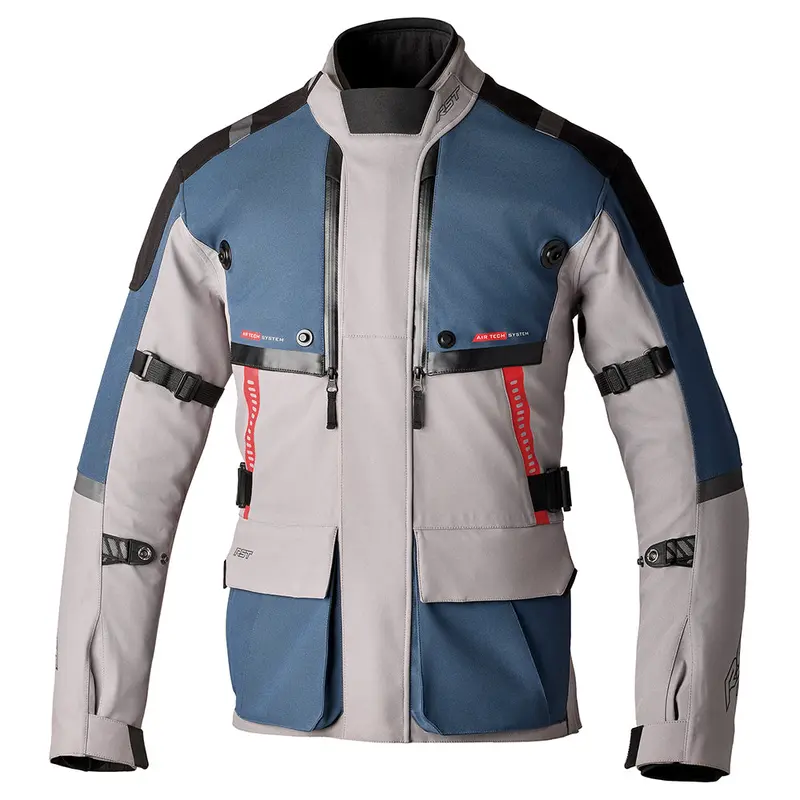 RST PRO SERIES VULCAN CE TEXTILE JACKET [SILVER/BLUE]