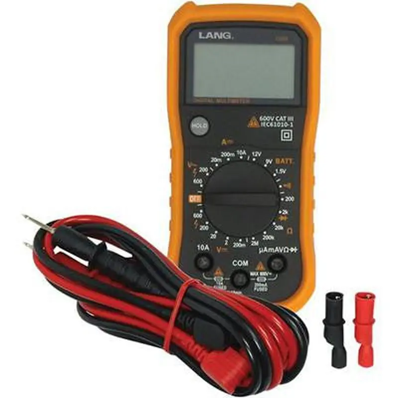 Digital Multimeter - 19 Functions - (3807-0223) Lang Tools CAT III